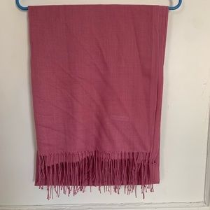 Pink scarf